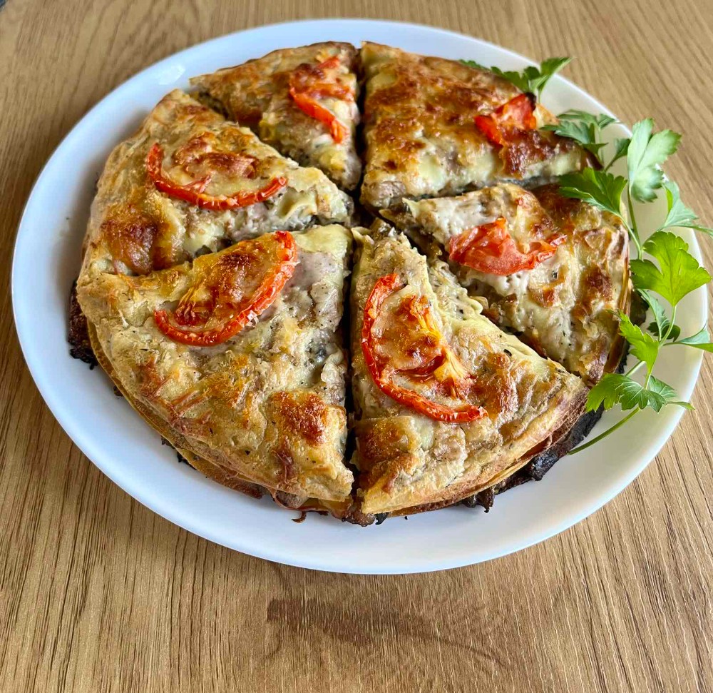 Лазанья куряча з грибами 700гр