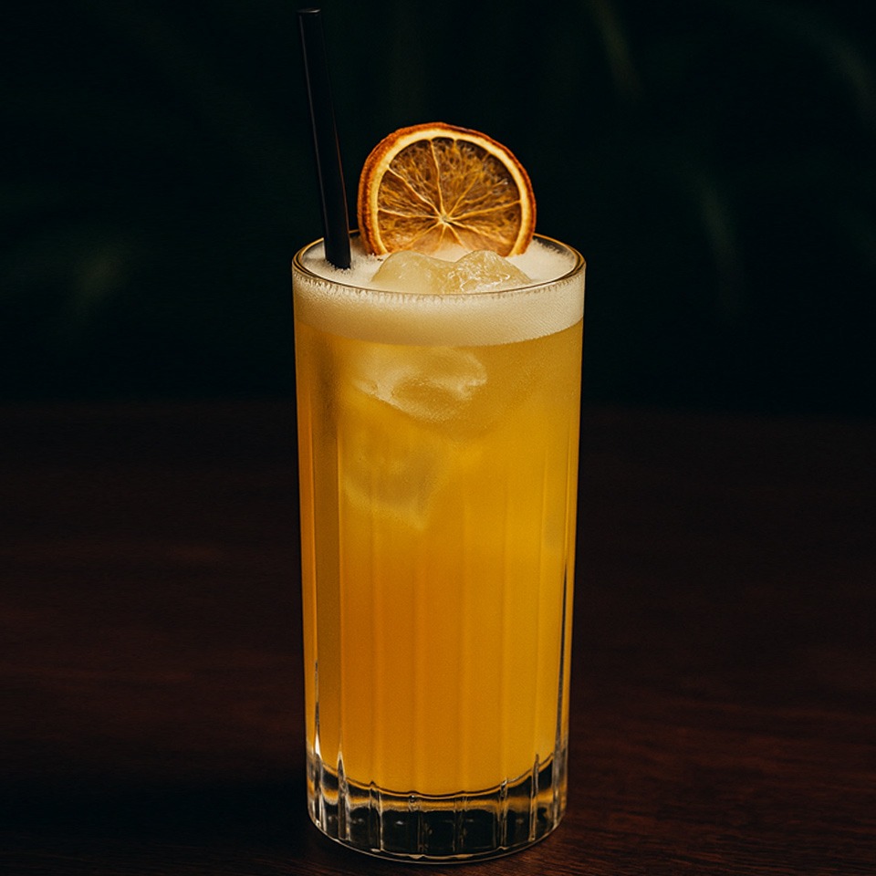 Коктейль Passion Fruit fizz