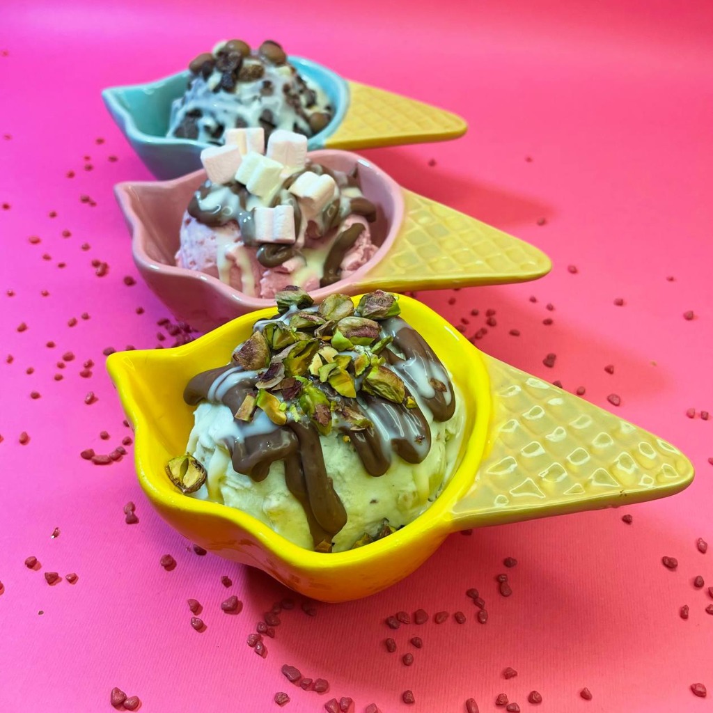Морозиво Фісташкове з горішками
