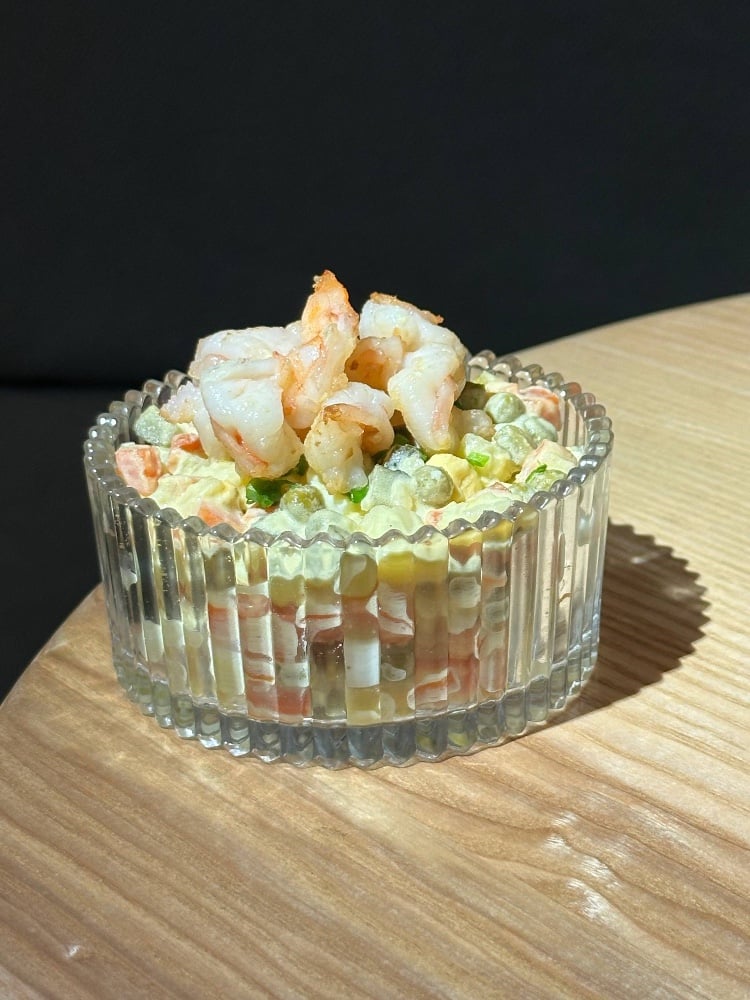 Олівʼє з креветкою, 250 г