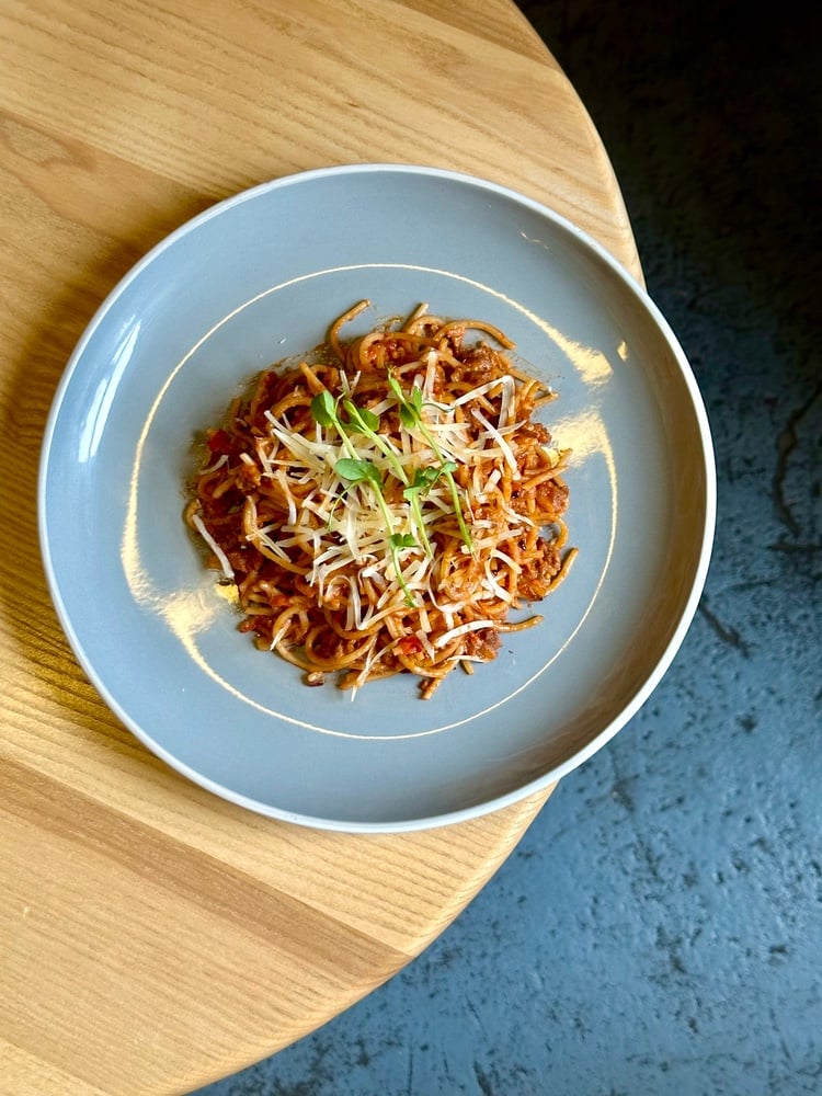 Паста Болоньєзе з веганським фаршем, 350 г