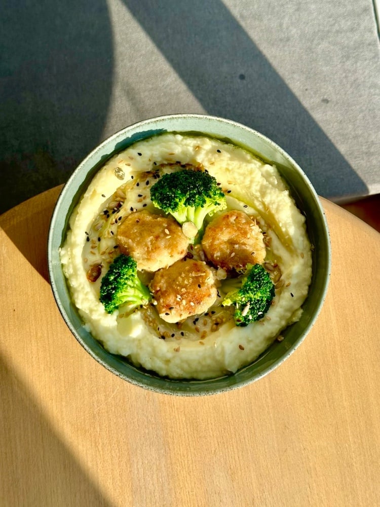 Рибні котлетки з вершковим пюре 