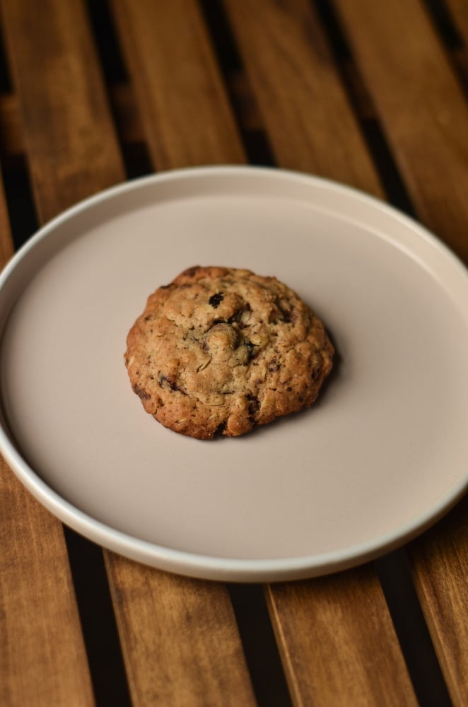 Вівсяне печиво з журавлиною і молочним шоколадом