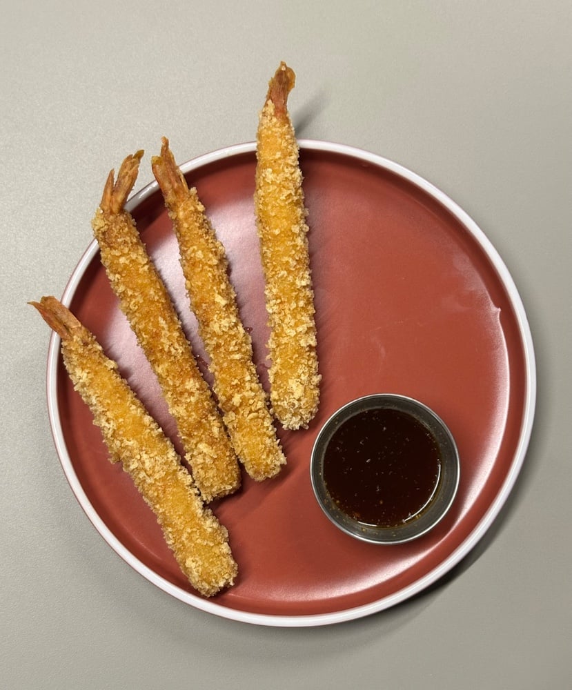 Креветки темпура