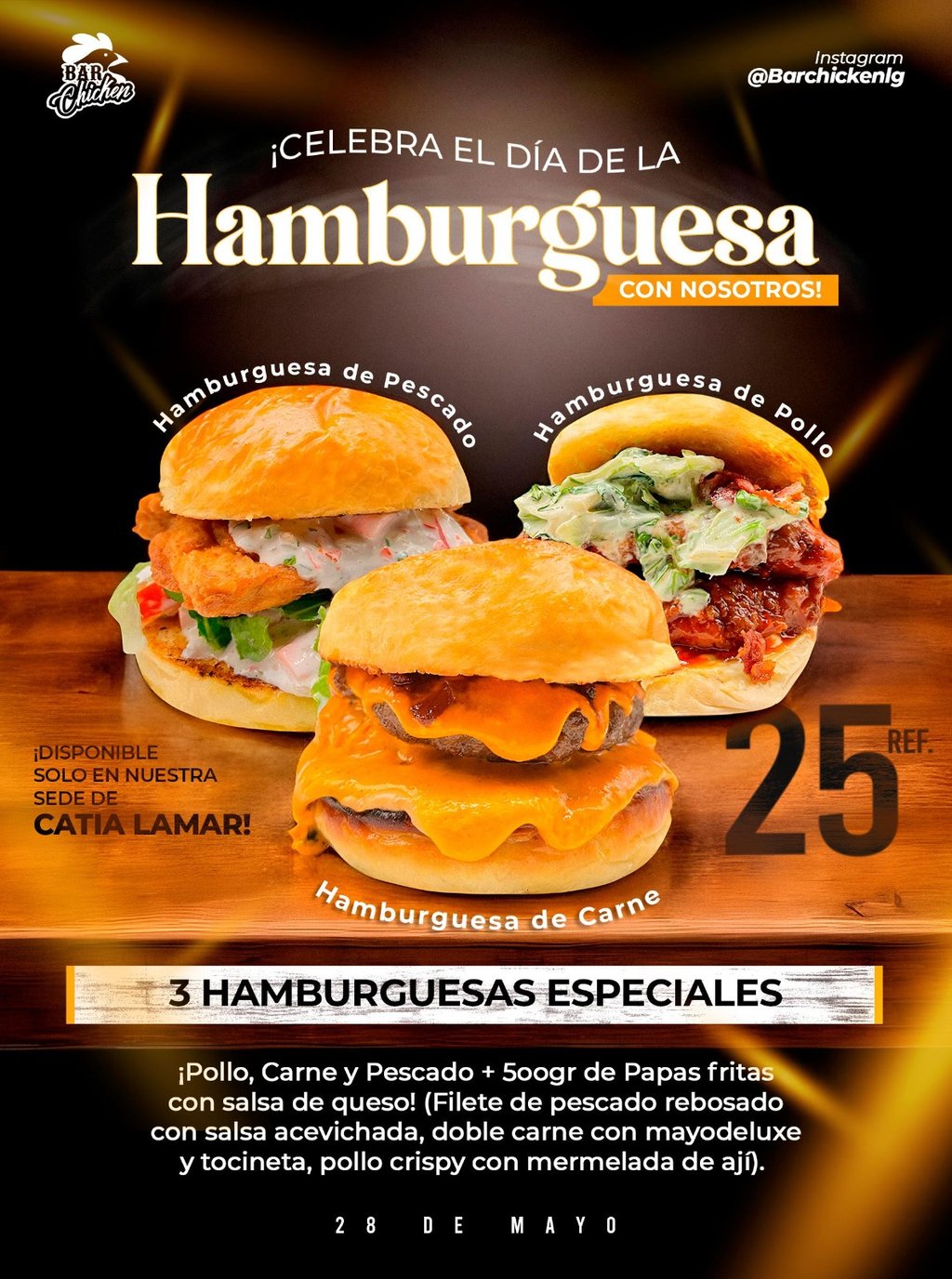 HAMBURGUESAS ESPECIALES
