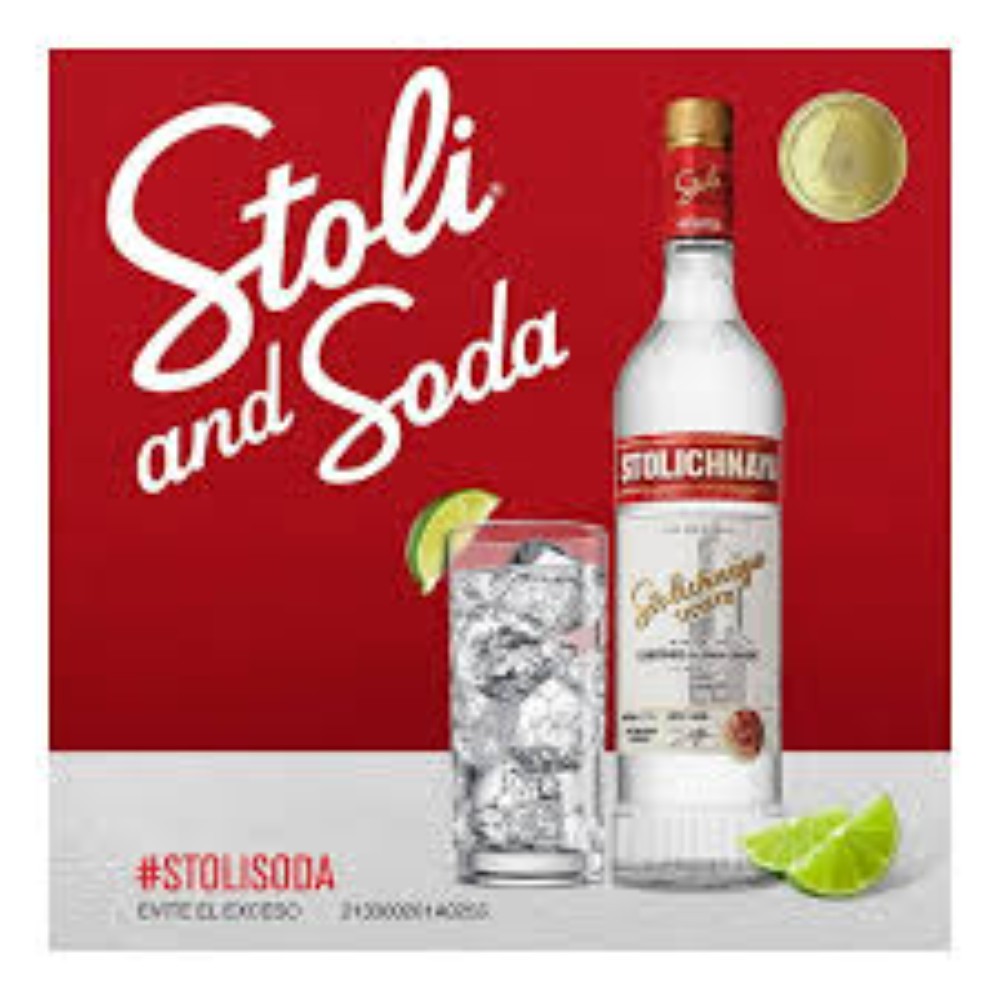 TRAGO VODKA STOLICHNAYA