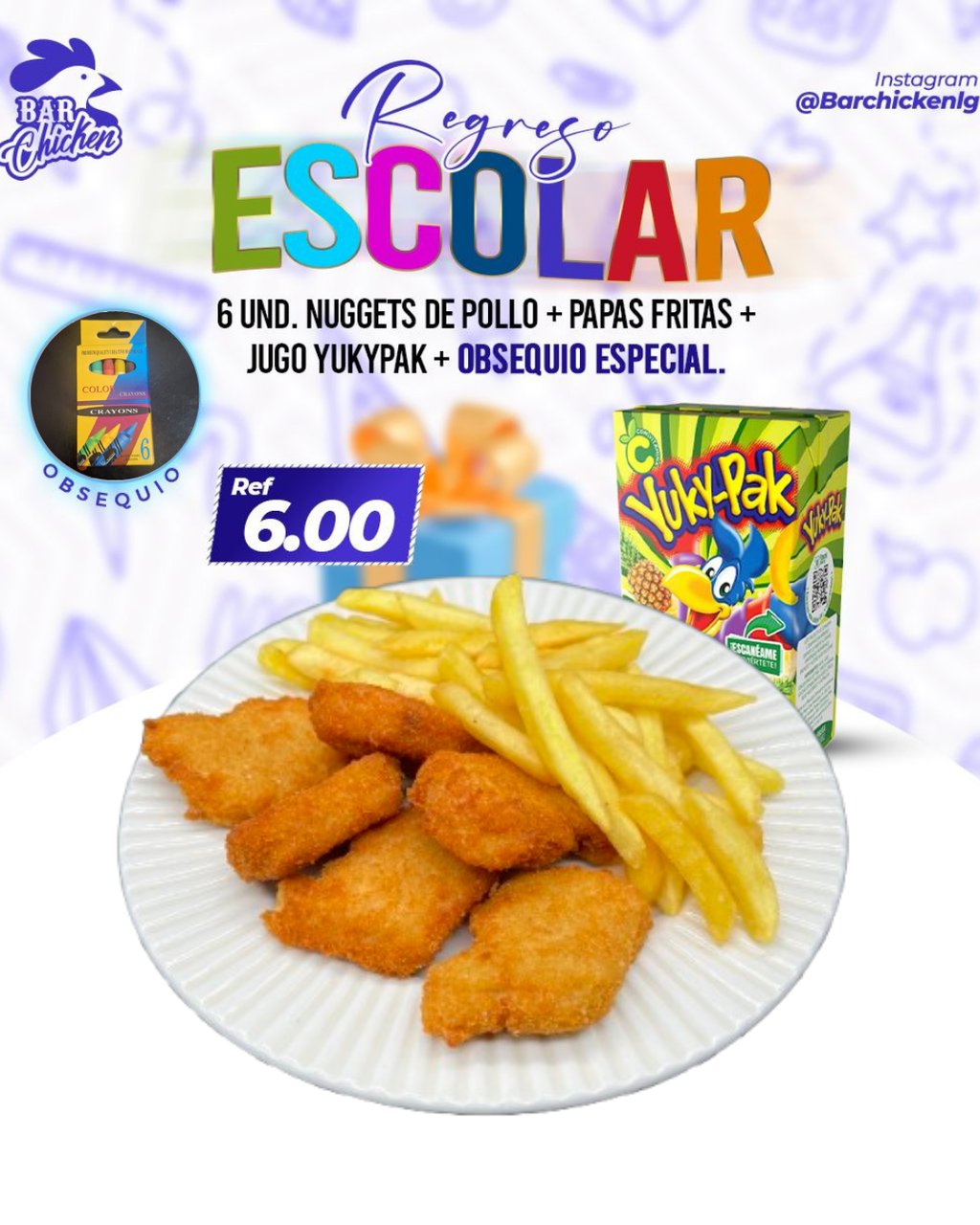 PROMO CHICKEN KID NUGGETS