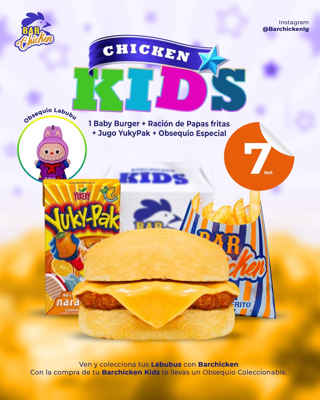 PROMO CHICKEN KID BABY BURGER
