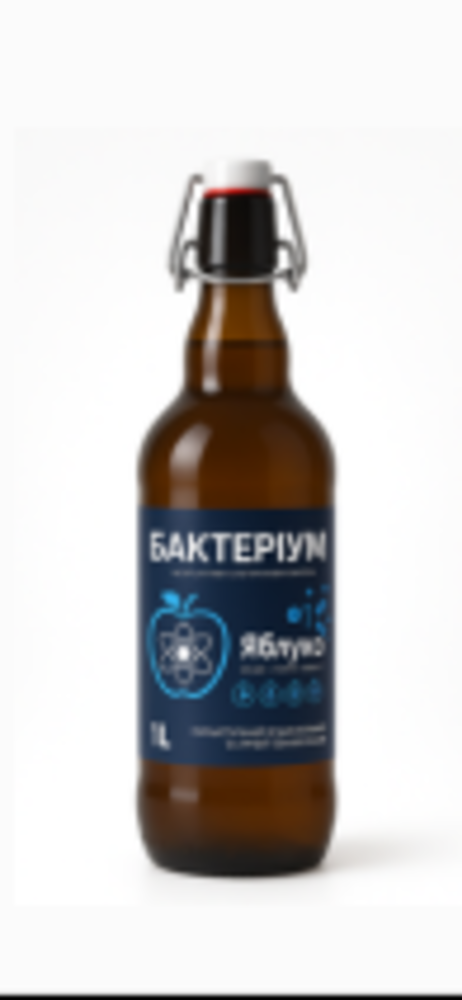 Бактеріум "Апельсин" 1л скляна пляшка