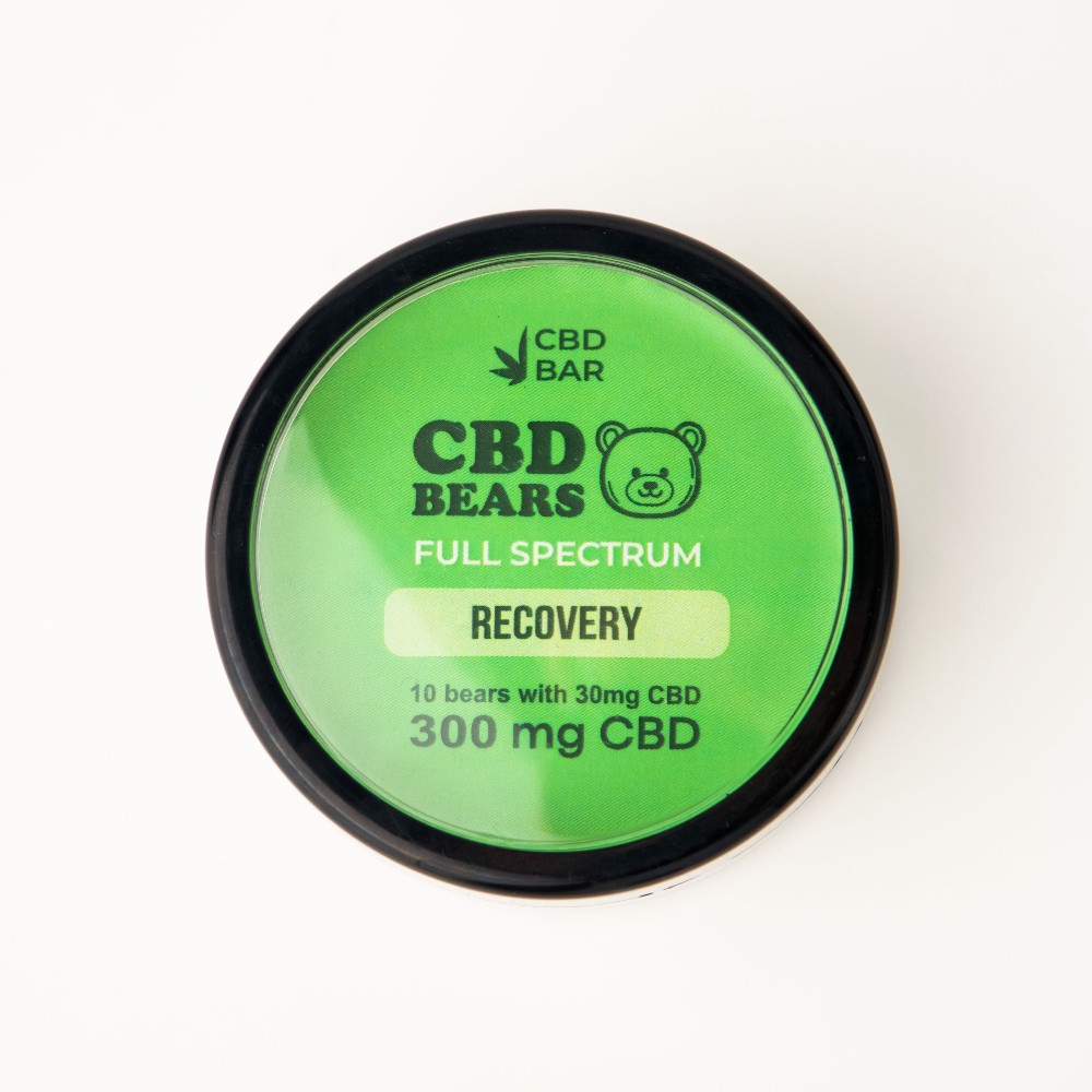 Шайба 10 шт CBD Bears Apple Full Spectrum