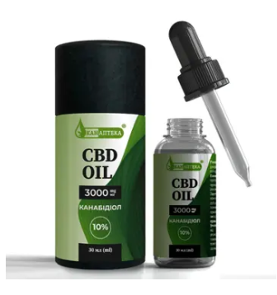 Добавка дієтична"Олія CBD 3000" мл 10%