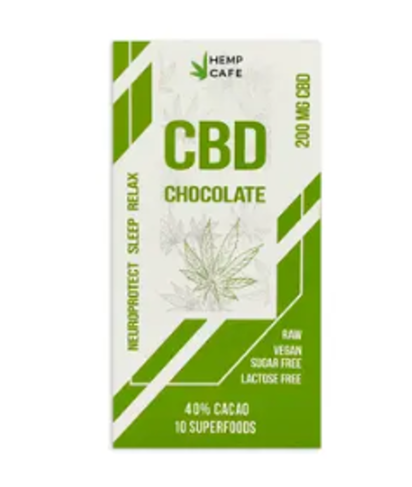 Шоколад темний "CBD" 200mg плитка 40г