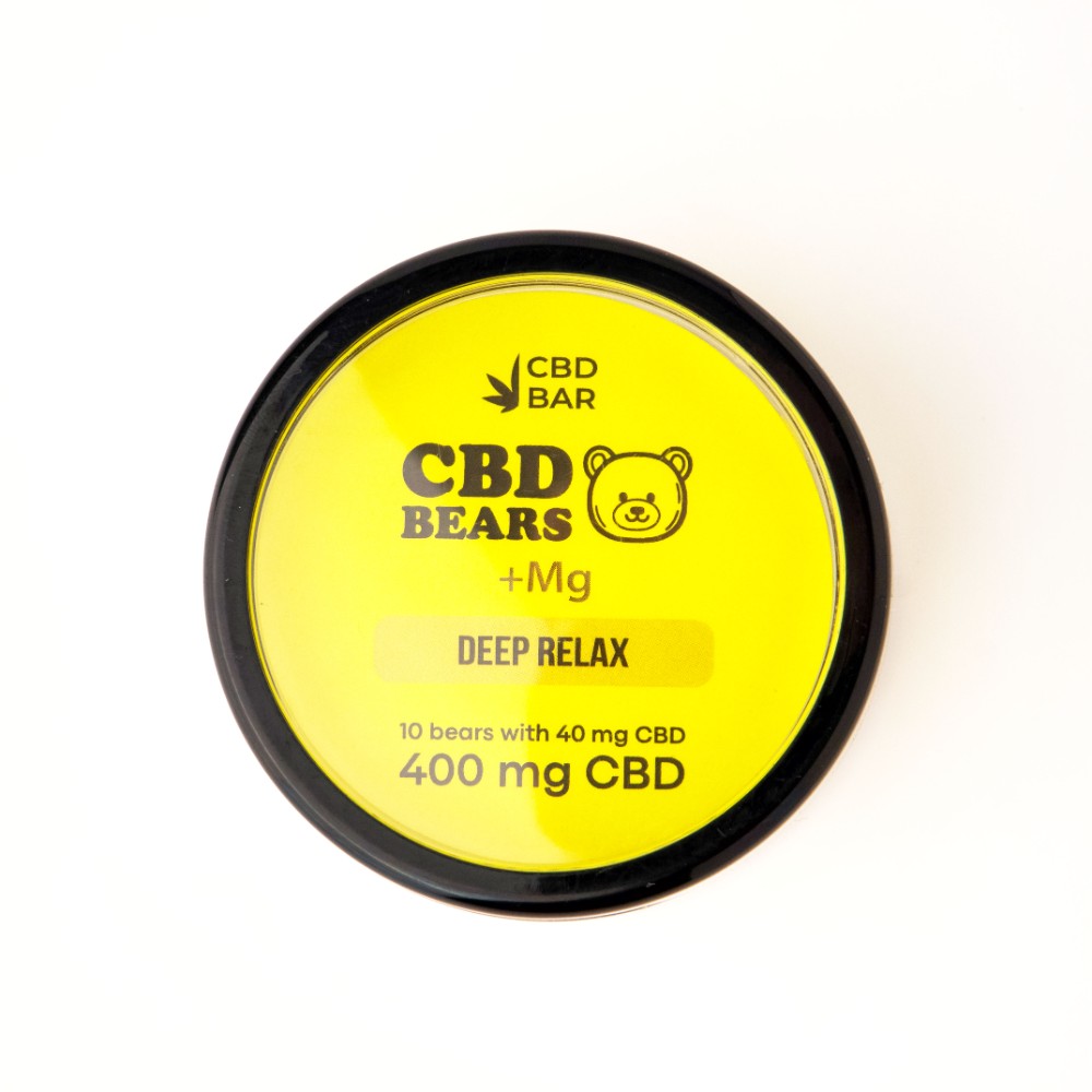 Шайба 10 шт CBD Bears Lemon + Mg