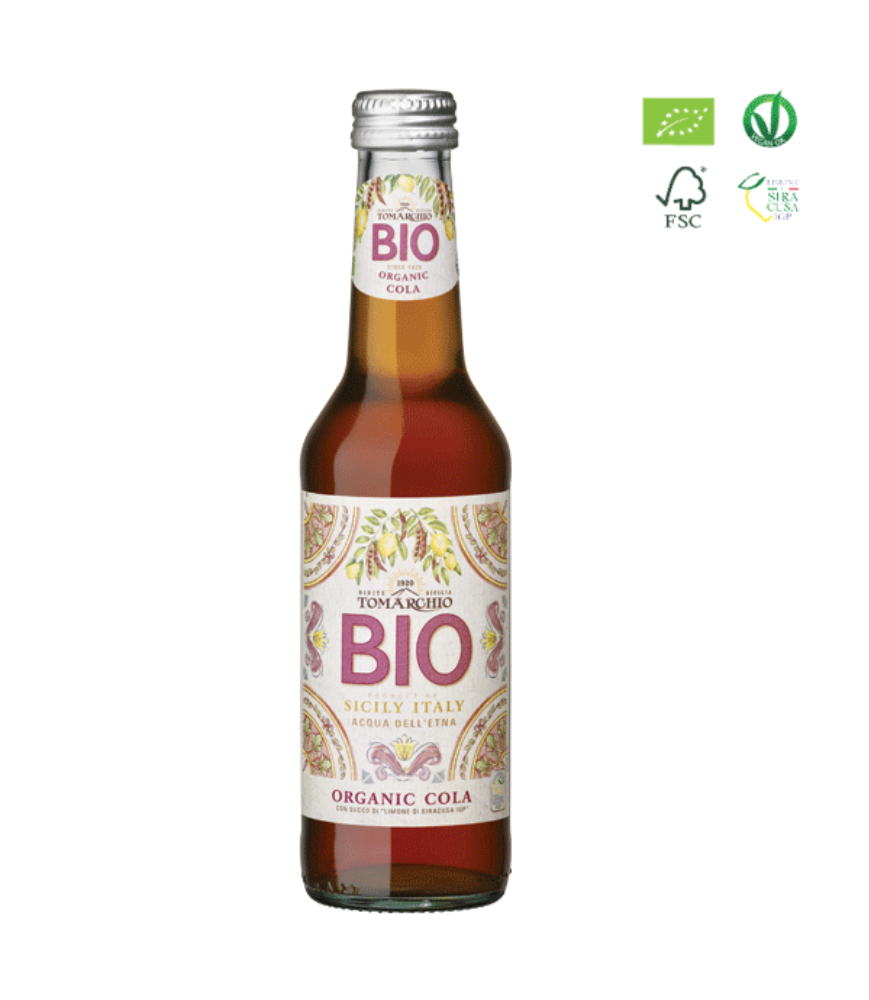 TOMARCHIO ORGANIC COLA – Glass 275 ml