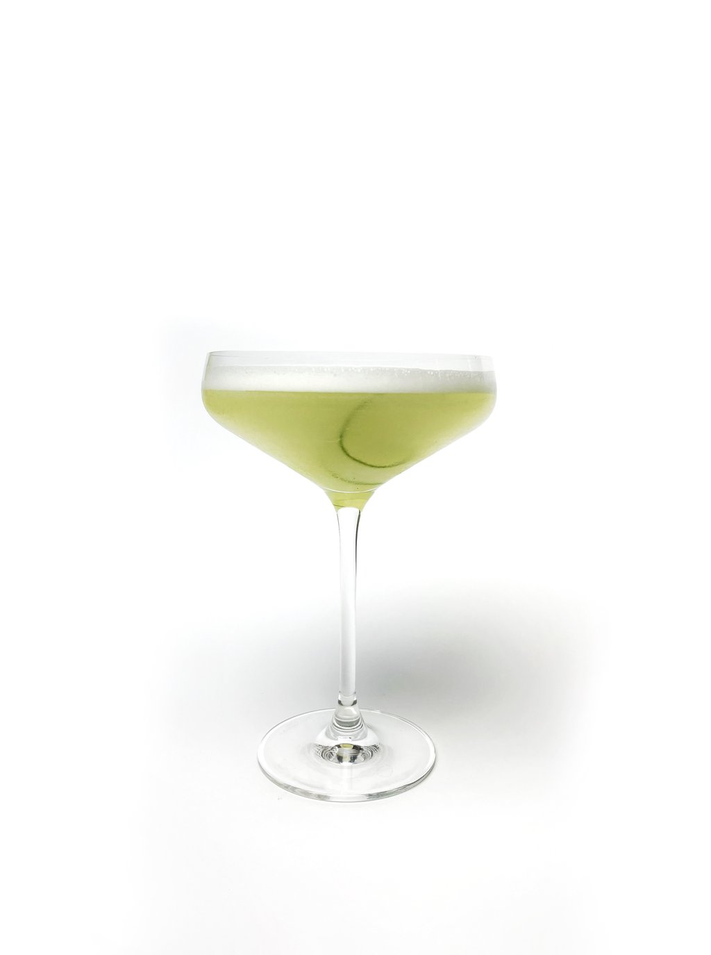 Cucumber gin sour