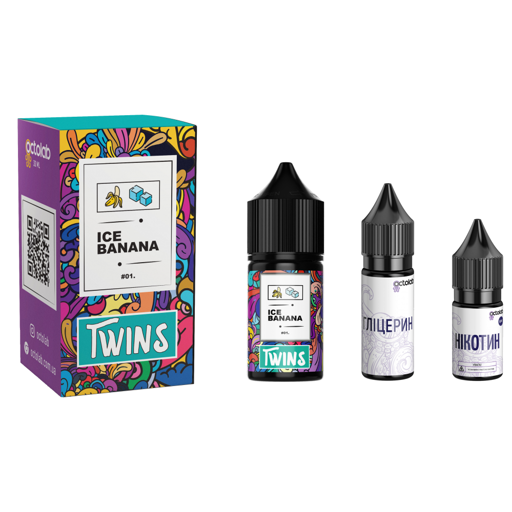 Набір Twins Banana Ice 30ml