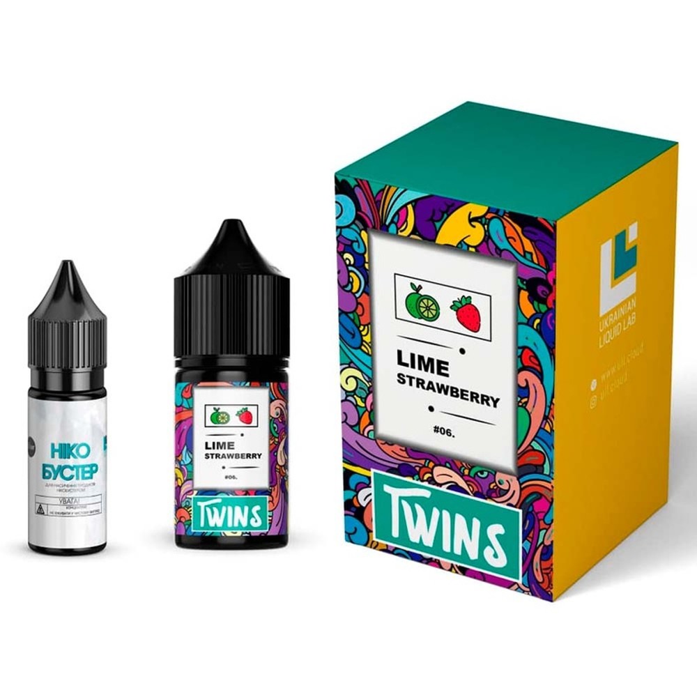 Набір Twins Lime Strawberry 30ml