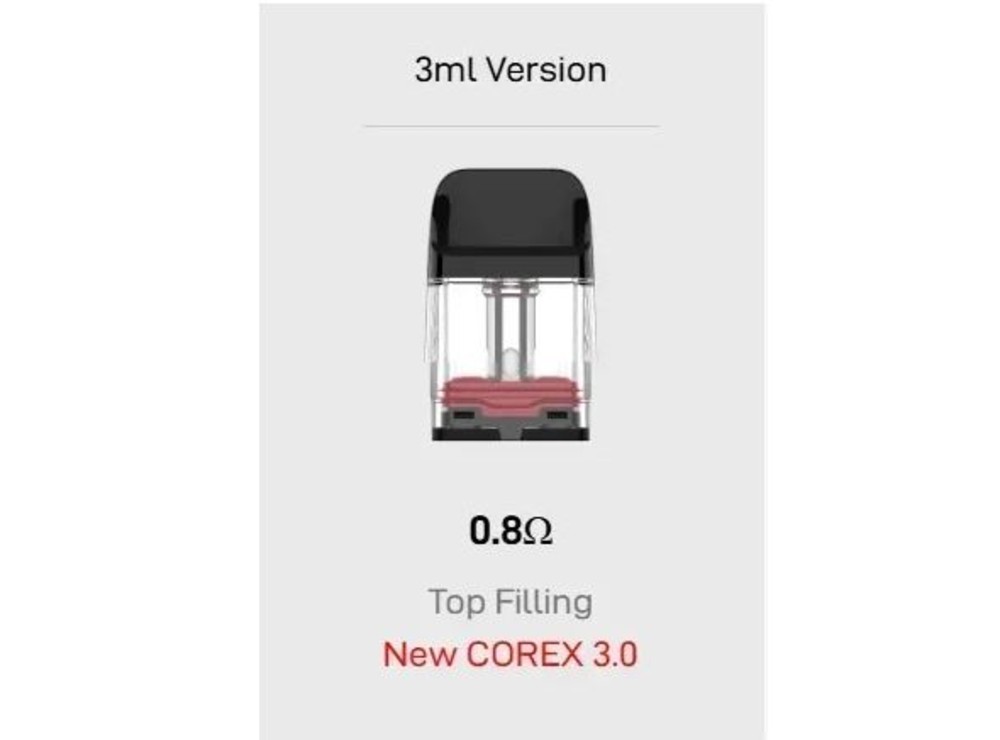 Картридж Vaporesso XROS Series COREX 3.0 3ml 0.8 om