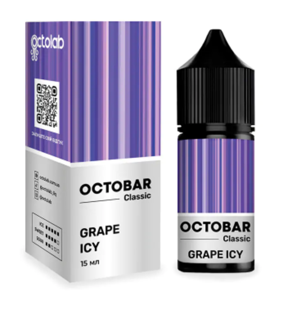 Octobar Classic Grape Icy 15ml