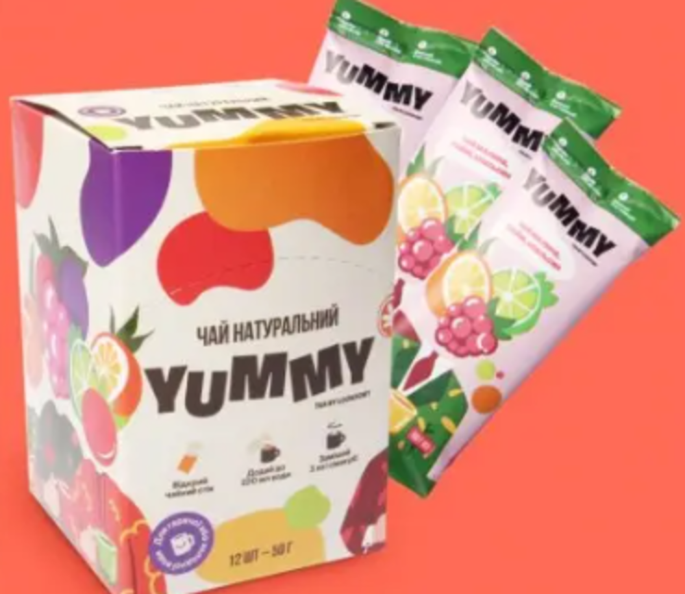 Чай Yummy Малина з апельсином та лаймом