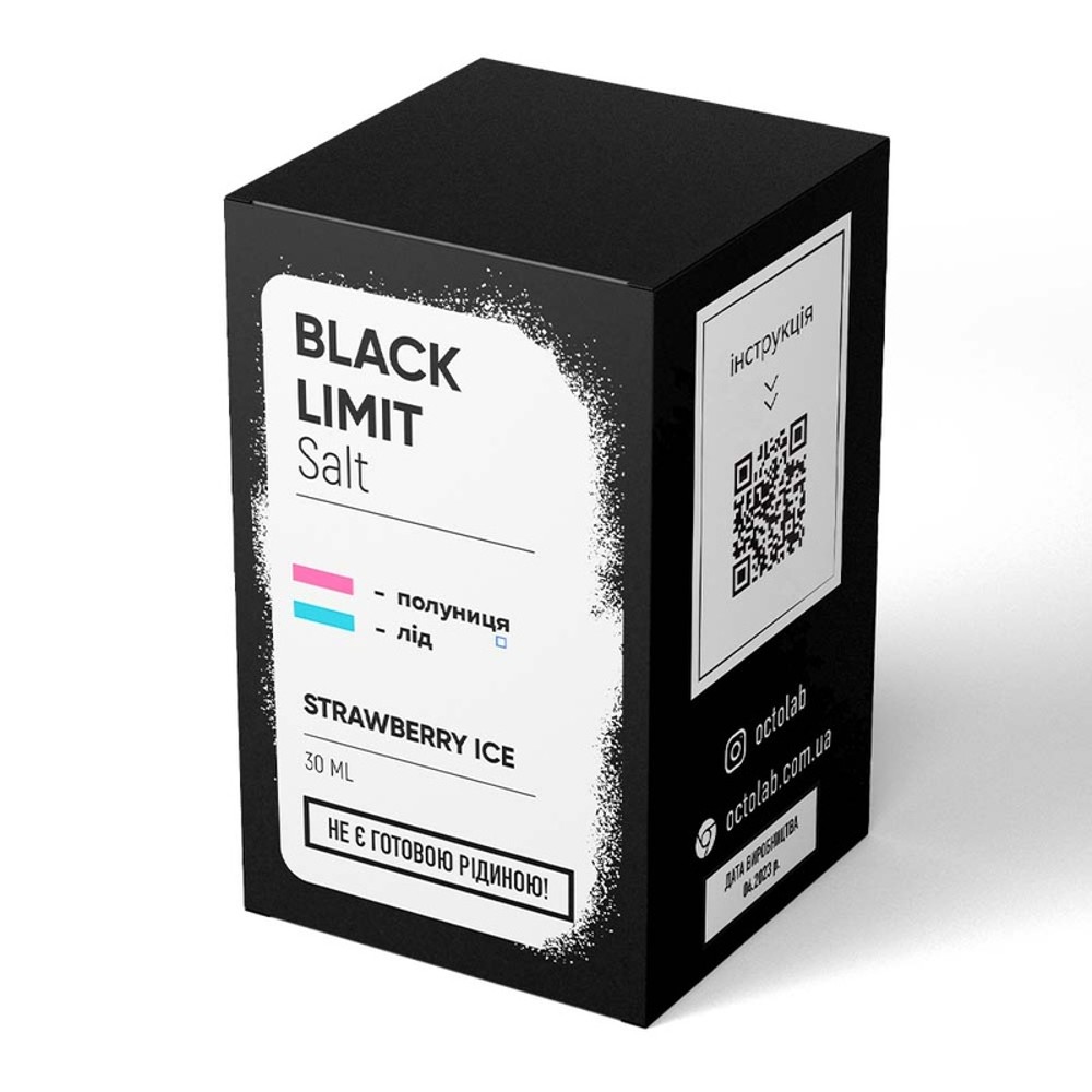 Набір Black Limit Strawberry Ice 30ml