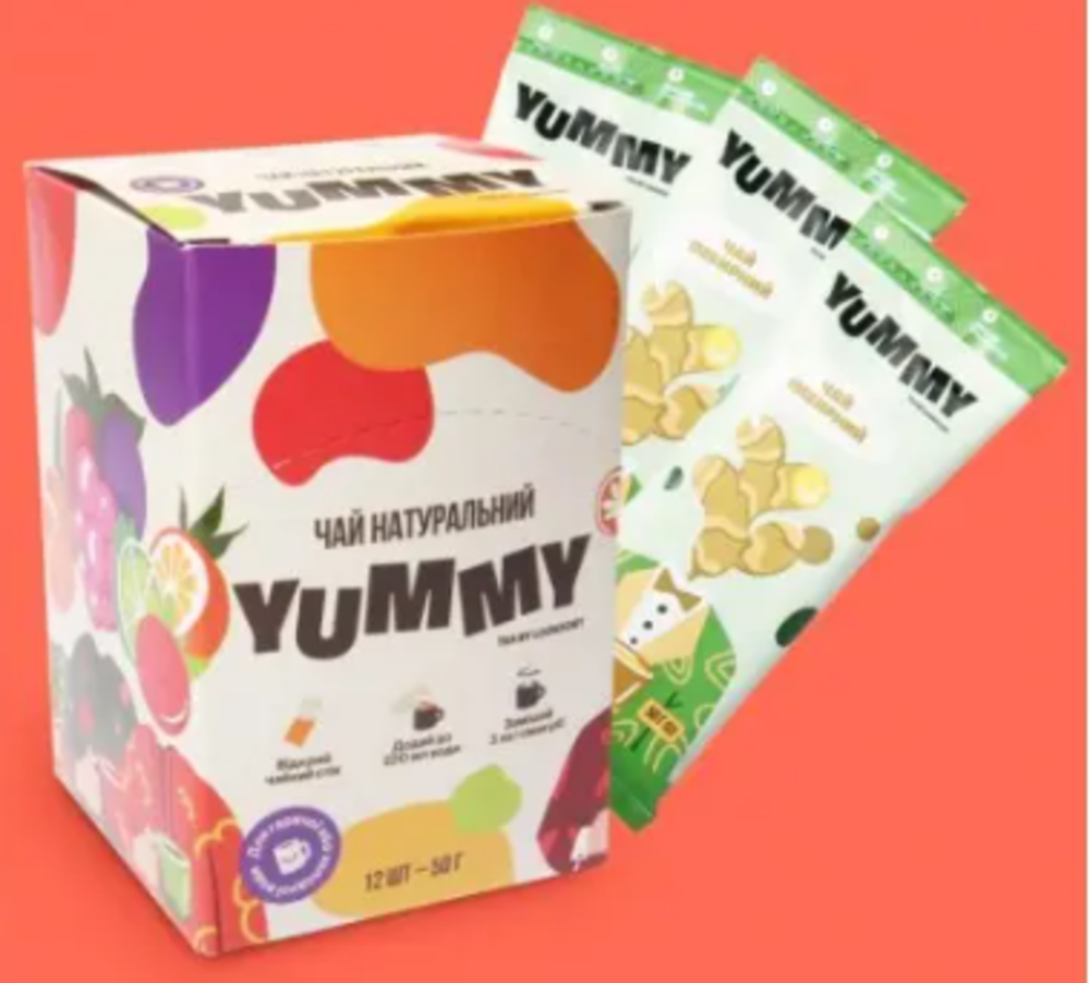 Чай Yummy Імбирний (мед-лимон-лайм)