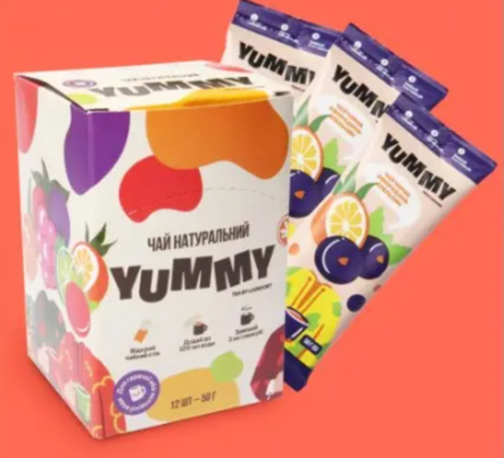 Чай Yummy Чорна смородина апельсин