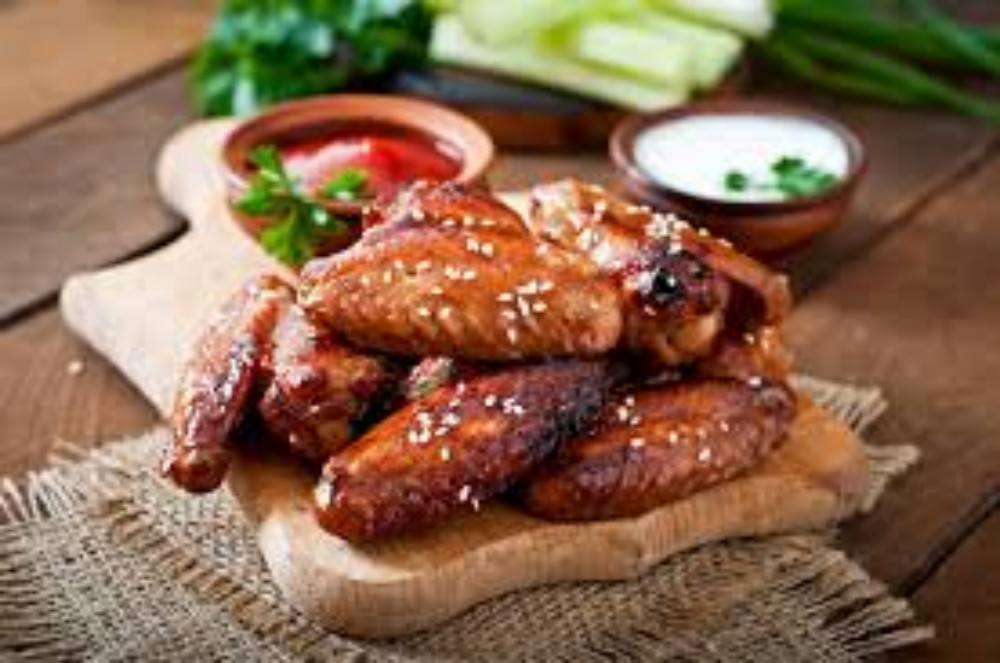 Курячі крильця BBQ 4шт