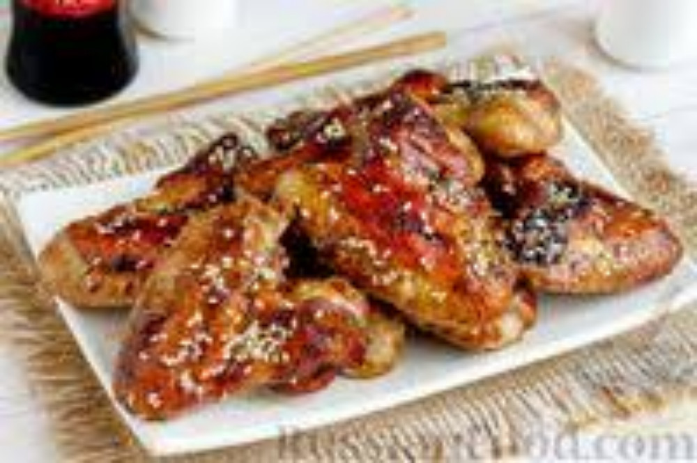 Курячі крильця BBQ 6шт
