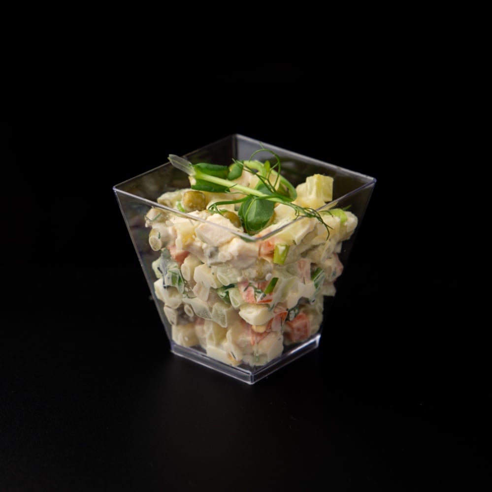 Олівʼє з куркою/лососем 60г