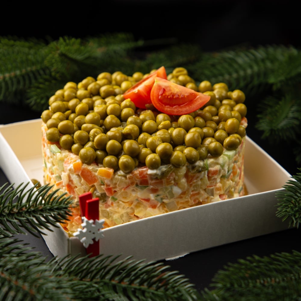 Бенто-олівʼє 600г