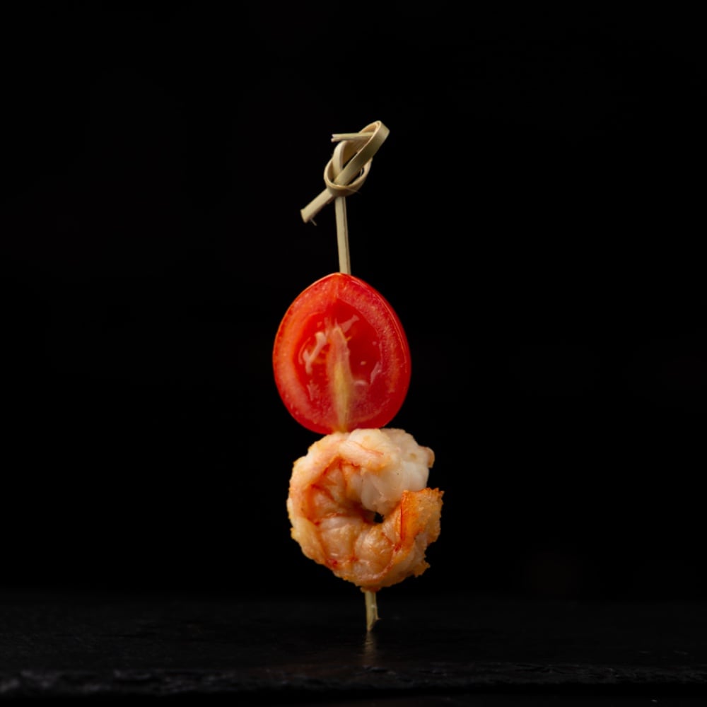 Канапе чері-креветка 15-20г