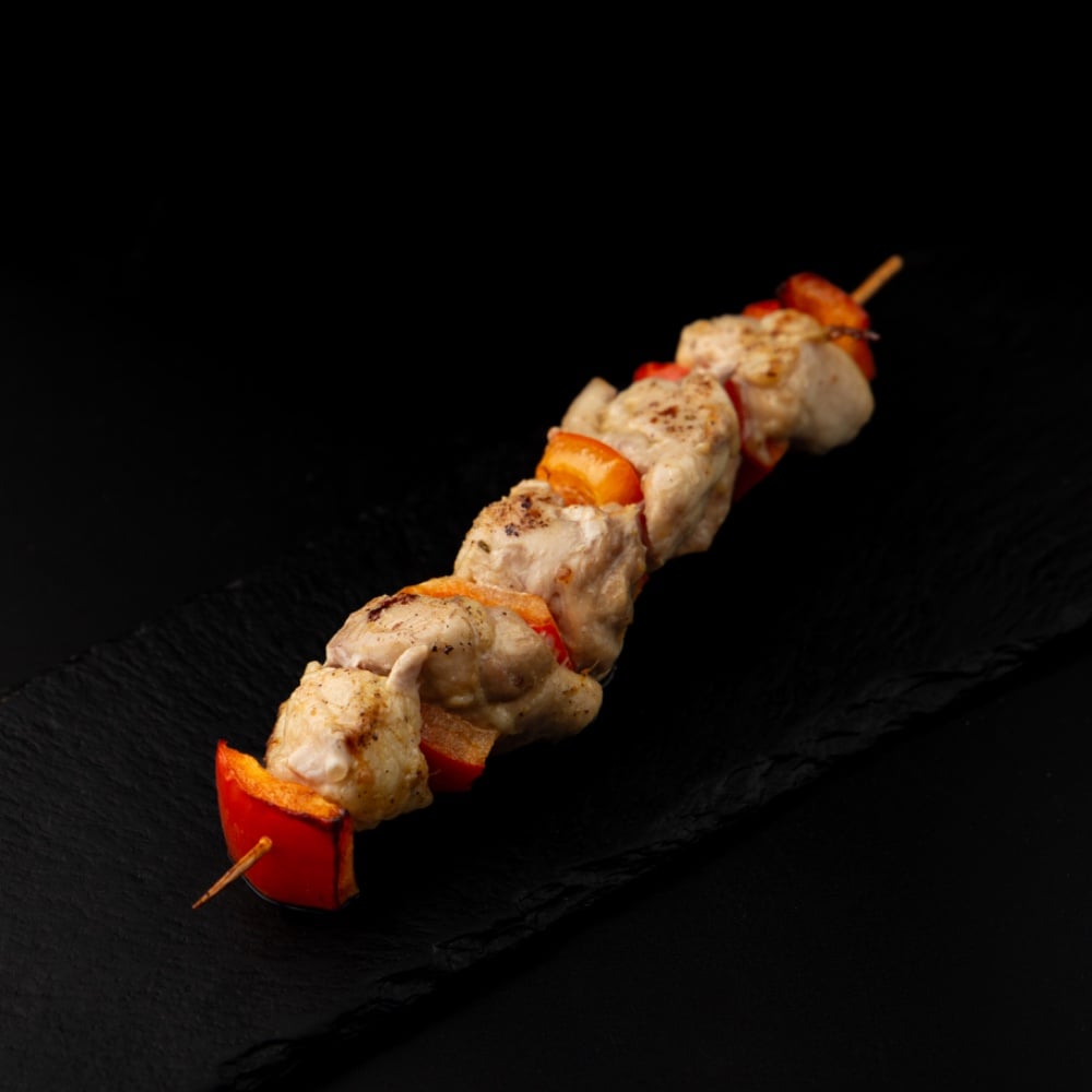 Шашличок з курячим філе і болгарським перцем 80г