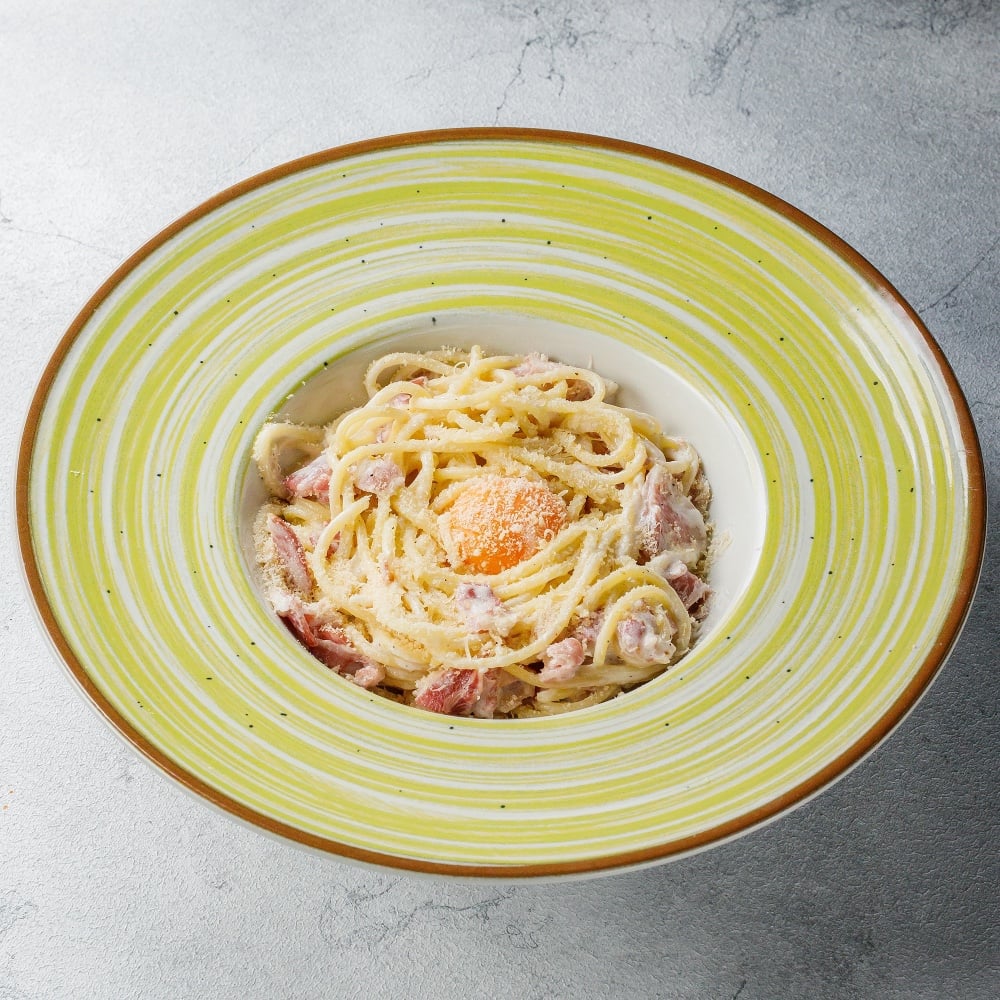 Комбо Паста (спагетті) карбонара + Coca-cola 0,2 115