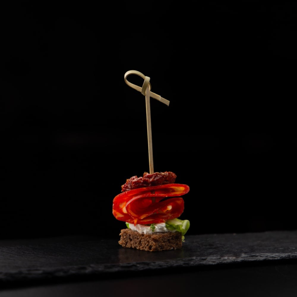 Канапе пепероні-вʼялений томат 15-20г