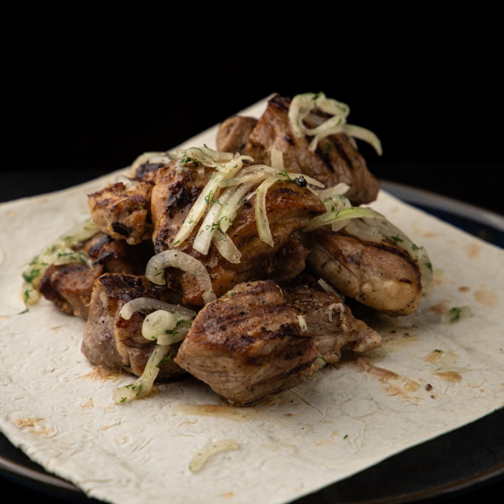 Шашлик на лаваші зі свинини/курятини