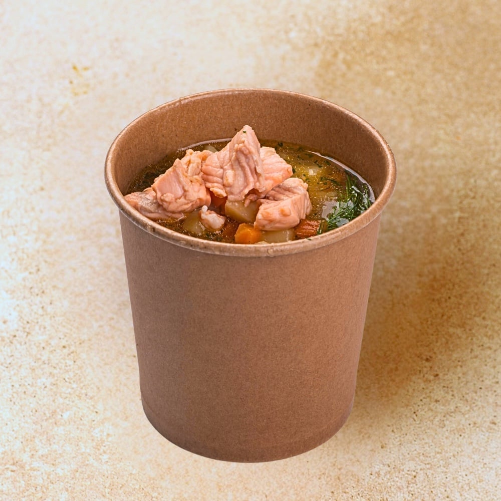 Юшка з лосося