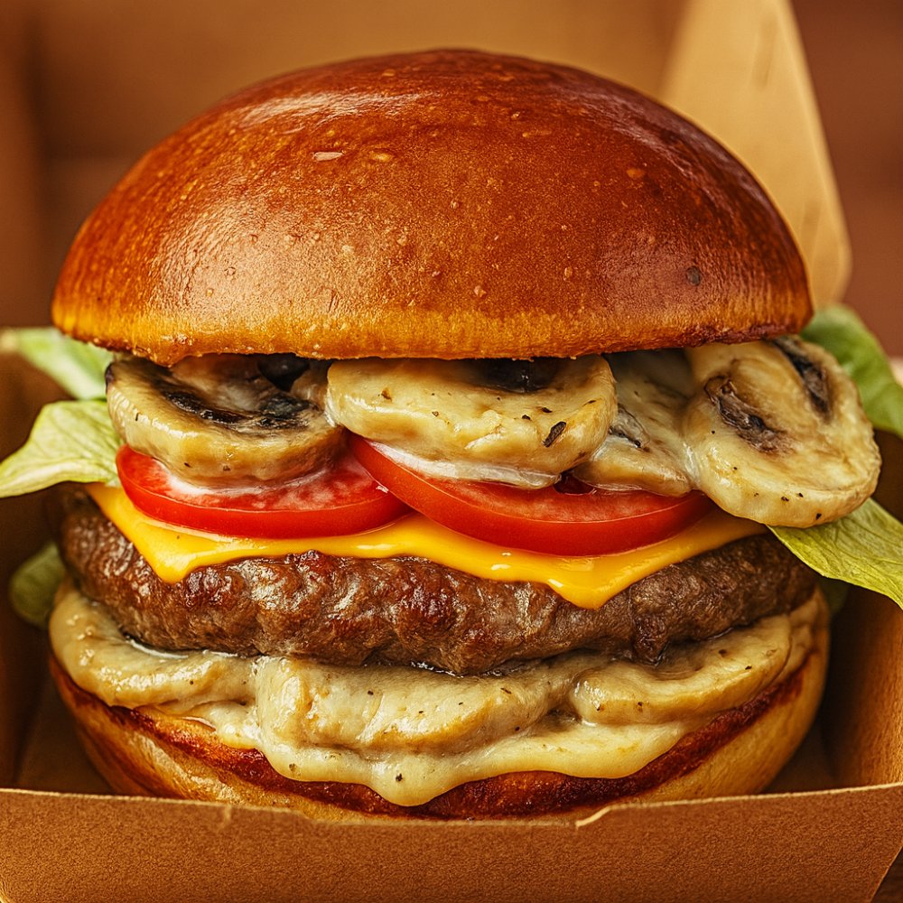 Грибний Бургер