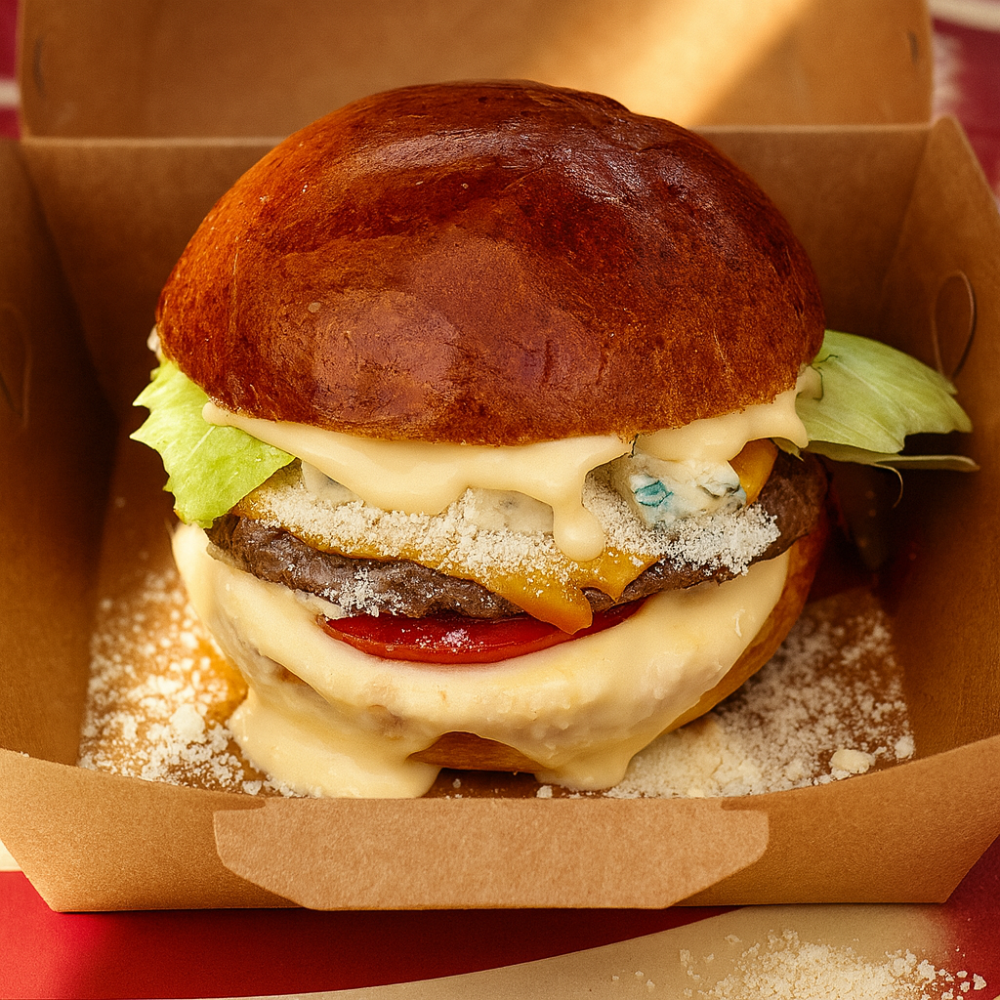 4 сира Бургер