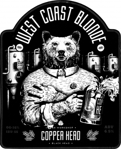 Пиво Copper Head West Cost IPA