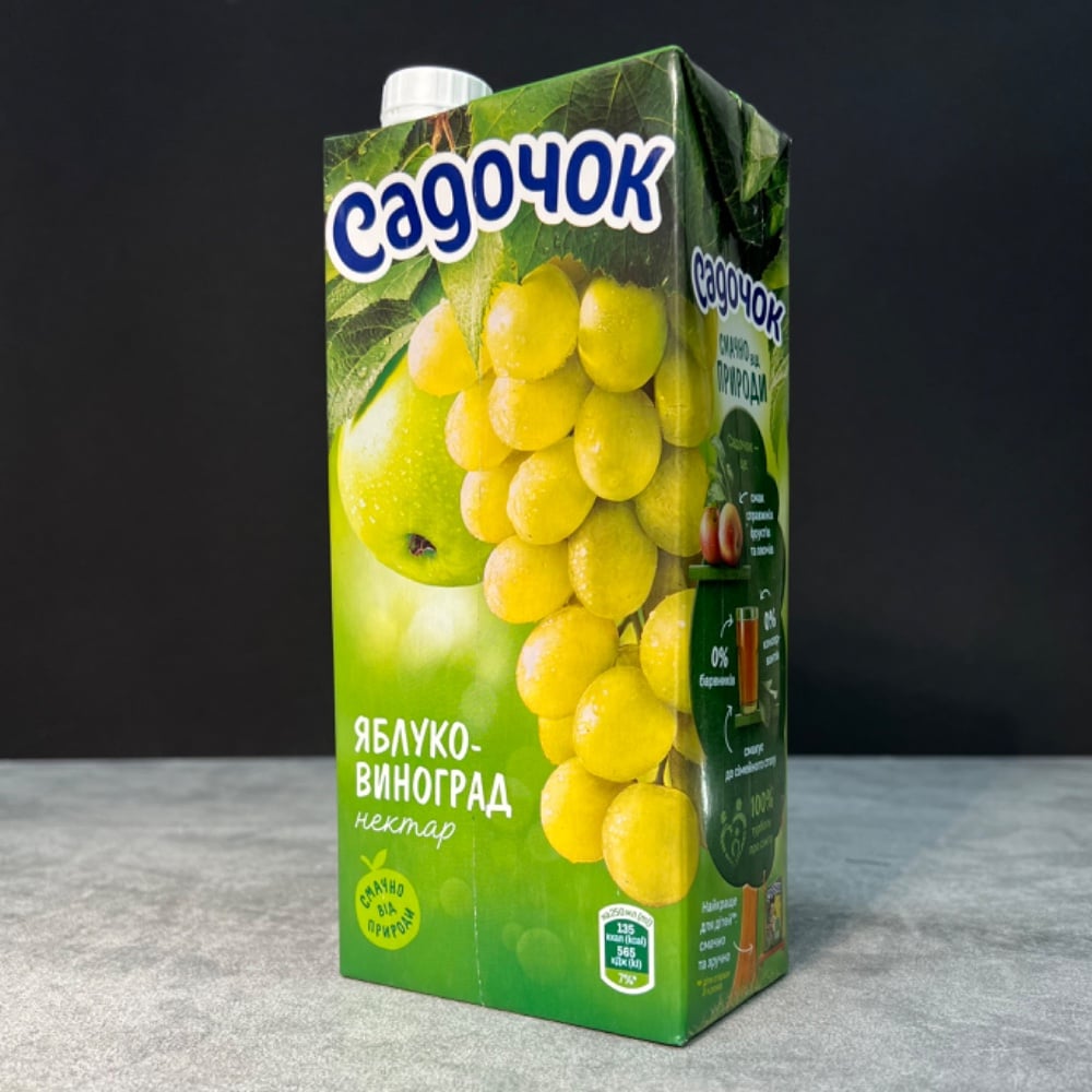 Сік Садочок в асортименті 1л