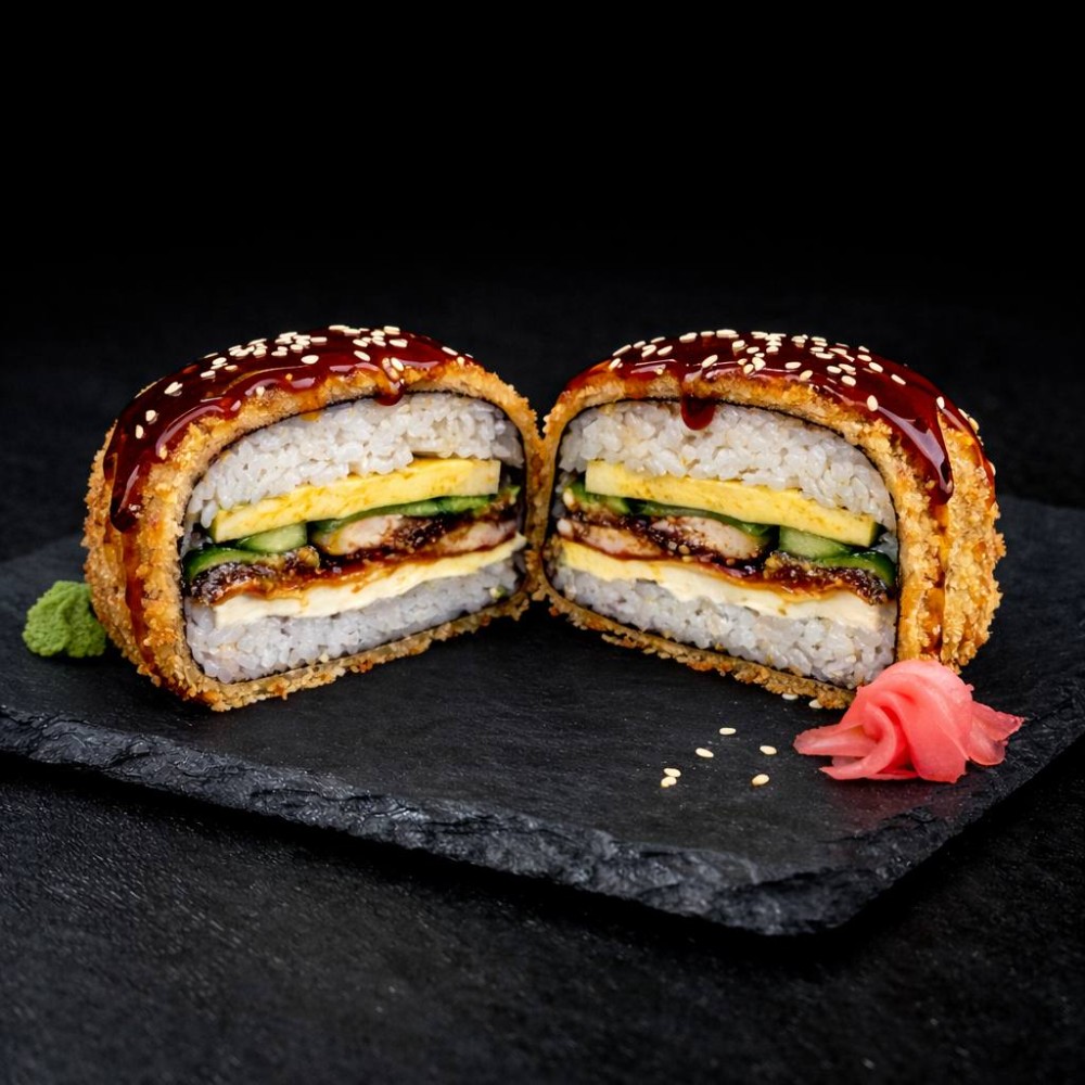 Суші-бургер Унагі