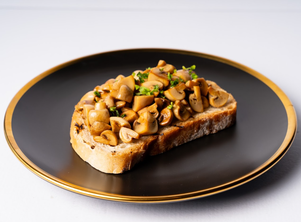 Cafe Truffle Mushrooms on Toast