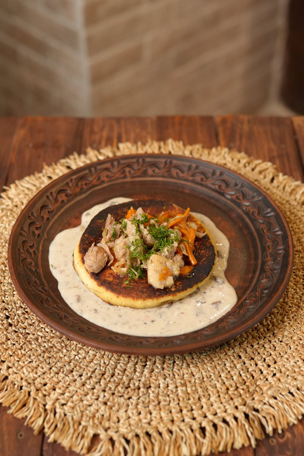 Бульб'яник печений на бляті (200/100/75 г)