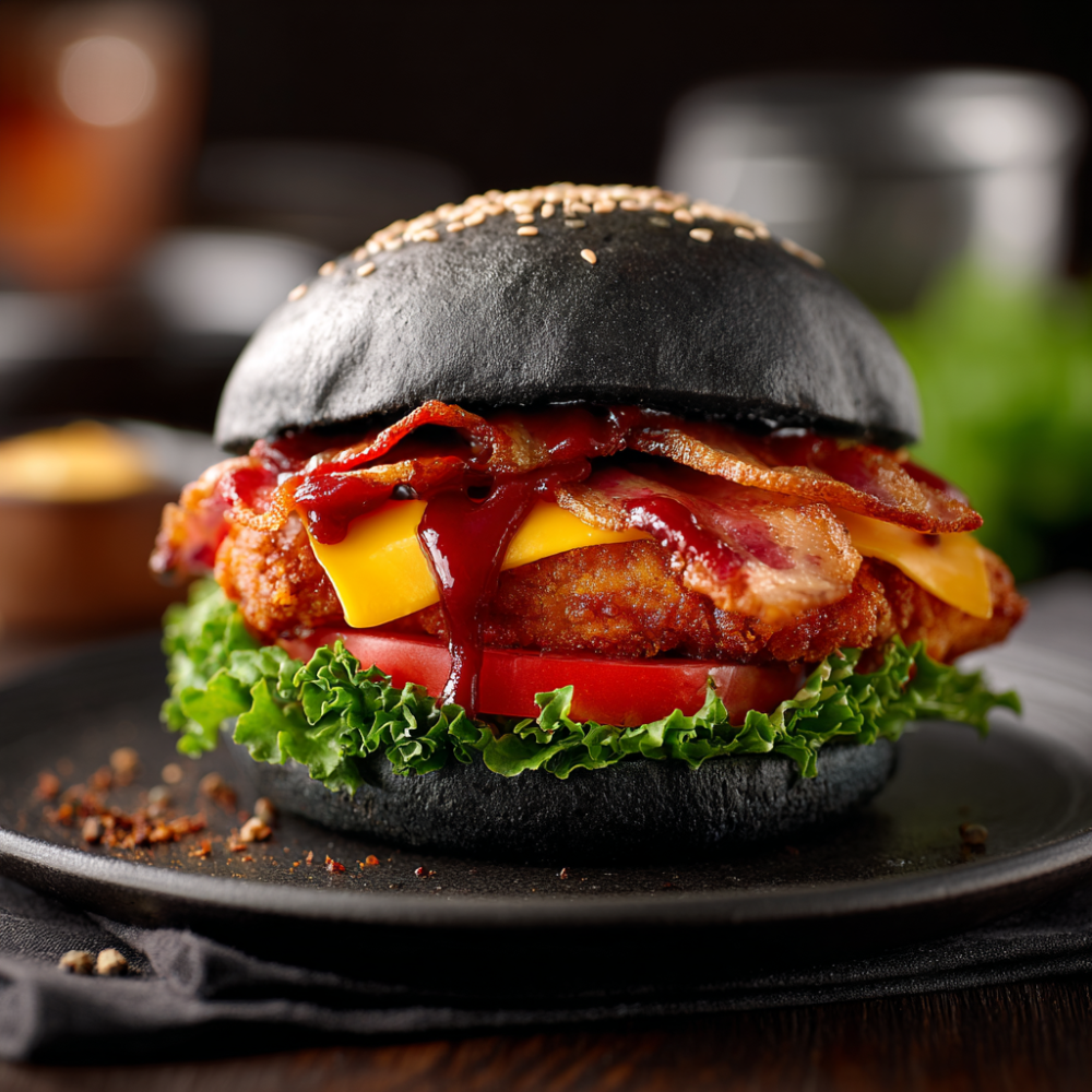 Black  Testy chiken 