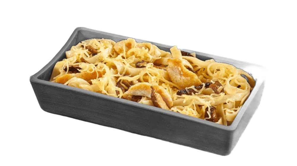 Удон с курицей и Грибами