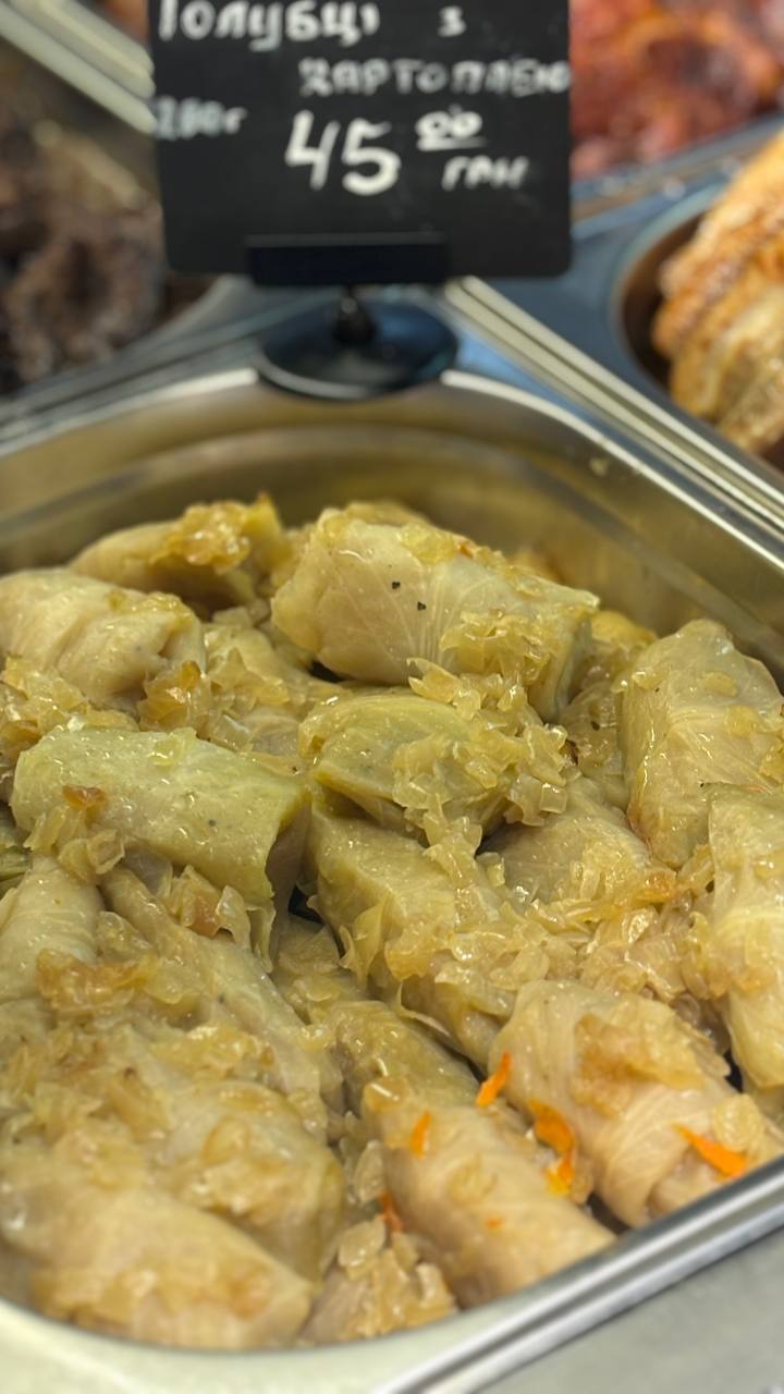 Голубці з картоплею (кухня)