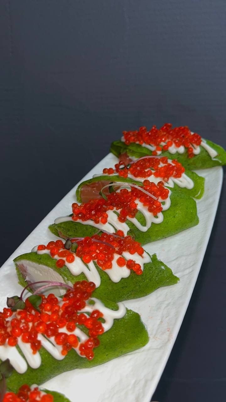 Млинці з Лососем