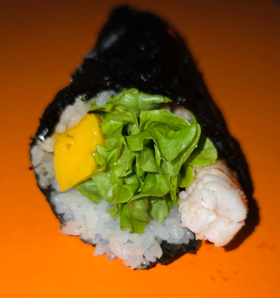 Темакі з тигровою креветкою(85г)