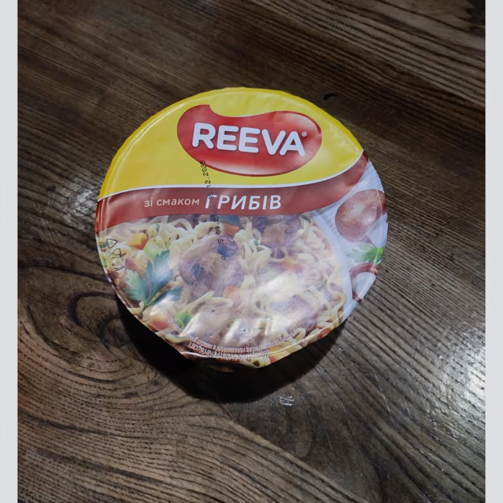 Локшина REEVA гриби